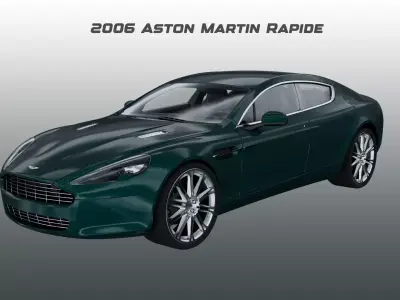 Aston Martin - 2006 - Rapide 3D model
