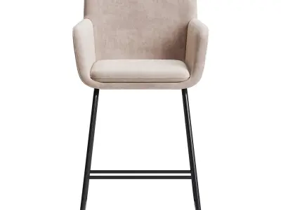 Lawrence Counter Stool 3D model