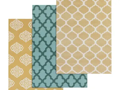 Rug Set 812 3D model