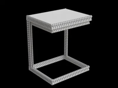 Set Of 2 C Tables 3D model