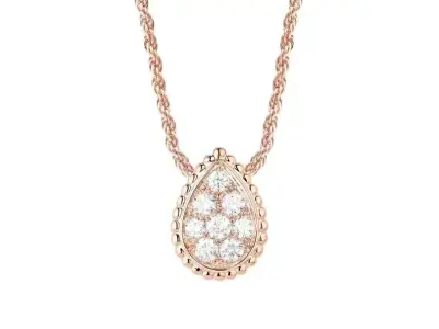 BOUCHERON - TOI ET MOI - NECKLACE - MOTIF S 3D print model