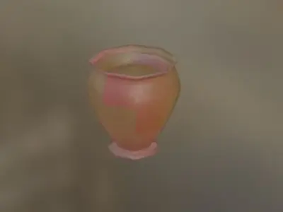 Clay Pot Free low-poly 3D model