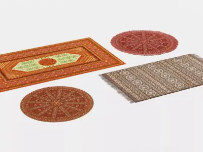 -Oriental Carpets- 3D model