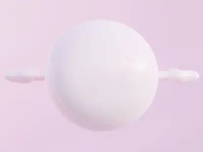 Toon Character Base Free low-poly 3D model