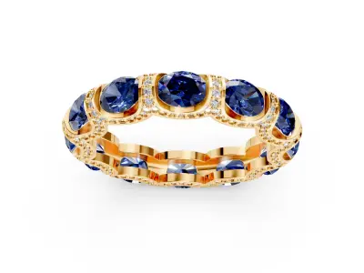 London Eye Ring 3D print model