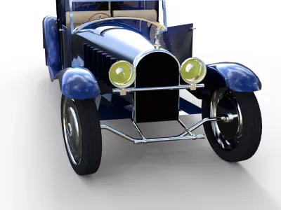 Bugatti Royale 3D model