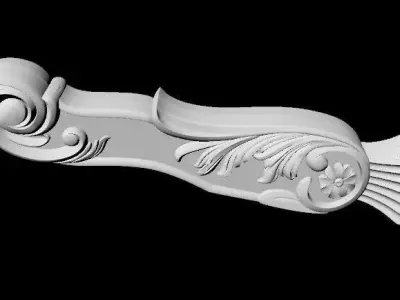 decorative pillar 3D model