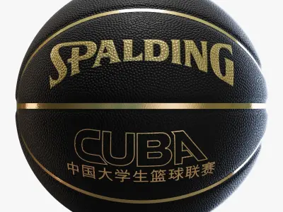 Basketball ball set 003 3D model
