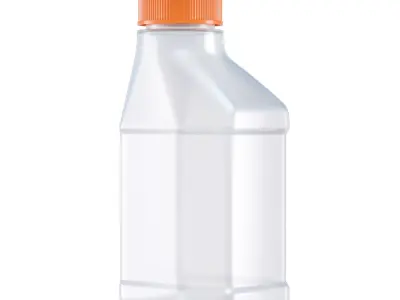 Motor Oil Bottle 4 oz 3D model