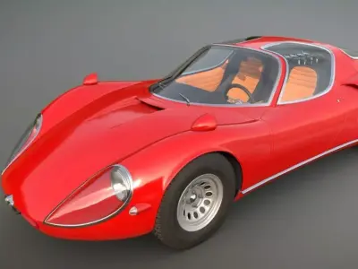 alfa-romeo-stradale-1967 alfa romeo 3D model