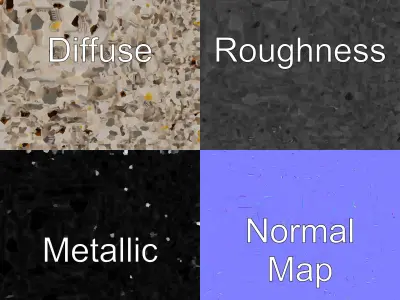 Grand Mosque Architectural Model Pack Low-poly 3D model