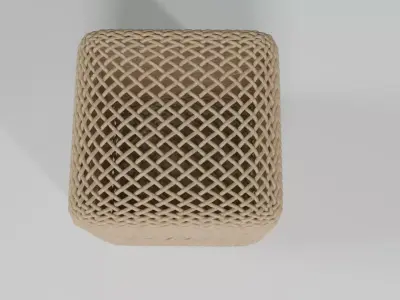 WICKER BASKET19 3D model