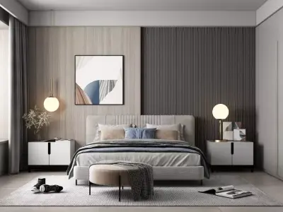 Bedroom Interior Design 3D model