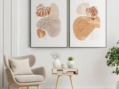 Photo Frame 29 Low-poly 3D model