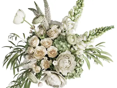 Flower In Vase 71 3D model