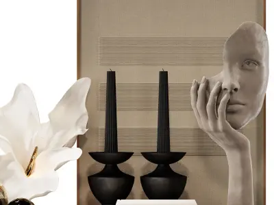 Decorative set 0037 3D model