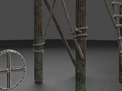 Tavern Props Pack Free low-poly 3D model