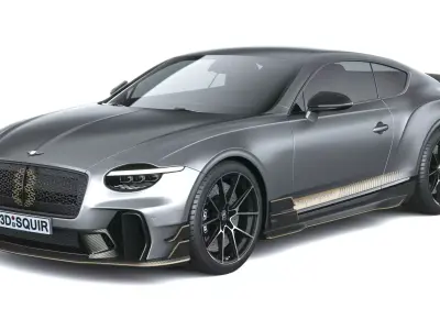 Bentley Continental GT Supersports 2027 3D model