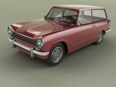 Triumph Herald 13 60 Estate 3D model