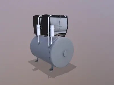 Compressor Machine 3D model