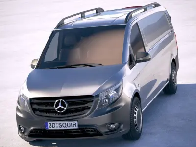 Mercedes Vito Long 2018 3D model