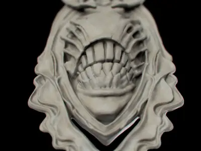 Staring Eye 3D print model