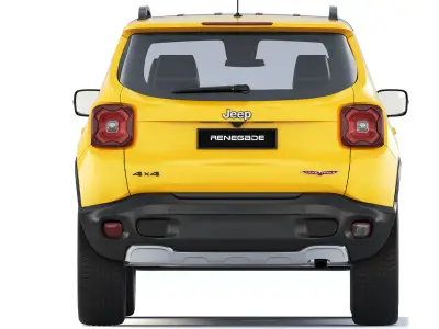 Jeep Renegade Trailhawk 2016 3D model