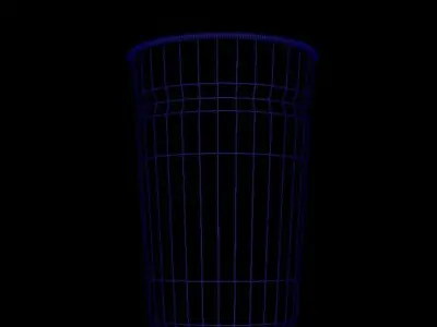 simple lowpoly decorating cup Free low-poly 3D model