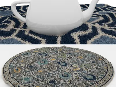 Rugs No 89 Low-poly 3D model