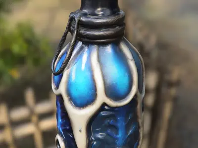 Eldritch Essence Bottle 3D model