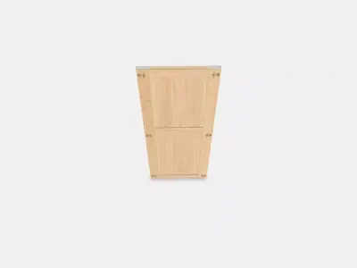 FORSBACKA Door 5 Low-poly 3D model