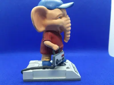 baby elephant dendy 3D print model