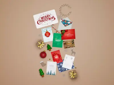 Christmas Decoration Set 3D model