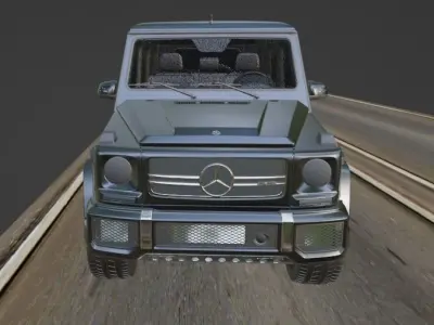 A beautiful Bens G63 3D model