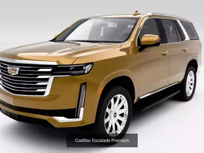 Cadillac Car Collection 3D Model Pack