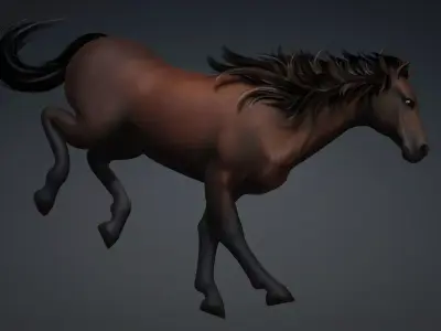 Horse-G8 3D model