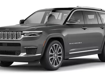Jeep Grand Cherokee L 2022 3D model
