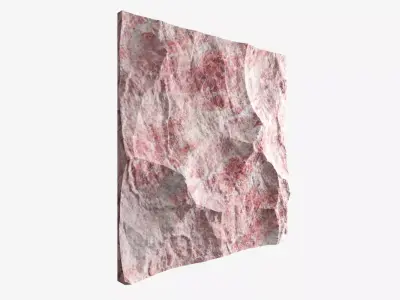 239-RockPanel piece of rock 3D model