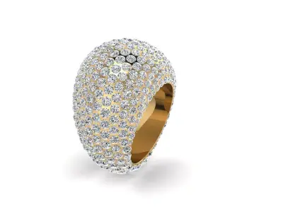 oval ring 3D print model