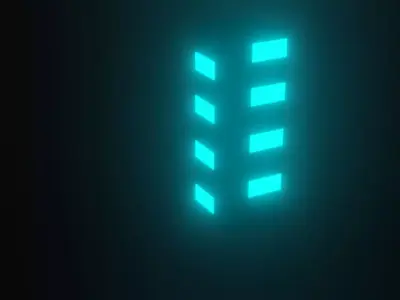 lamp light Free low-poly 3D model