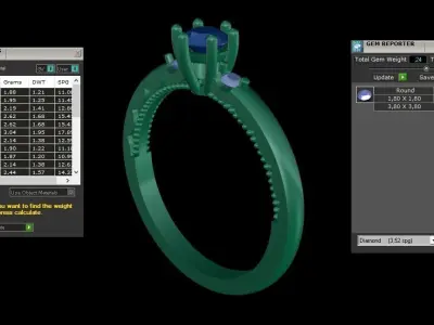 ring code 88 3D print model