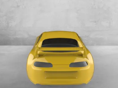 TOYOTA SUPRA 3D PRINT 3D print model