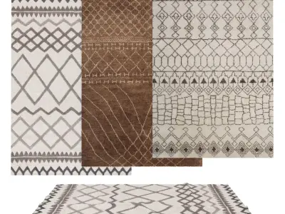 Rugs No 328 Low-poly 3D model