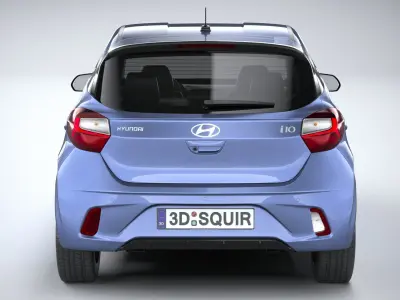 Hyundai i10 2024 3D model