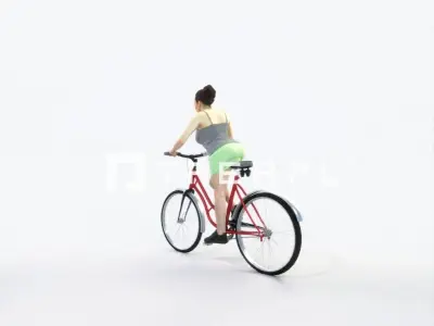 Dream 01H bicycle bike Sports Woman Low-poly 3D model