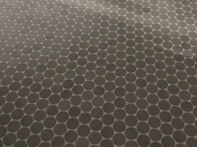 Tile Makoto Matte Ceramic Circle - Set 26  Texture