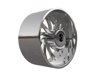 AMANI FORGED Atlantic ORIGINAL FORGED WHEEL 3D MODEL 3D print model