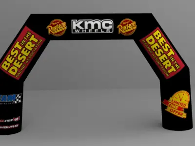 Arch Sports Arco Free low-poly 3D model