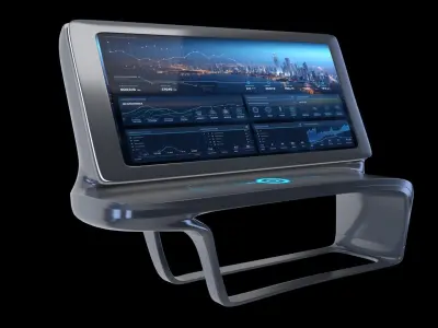 Multifunction display 3D model