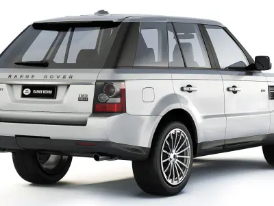 Land Rover Range Rover Sport 2009 3D model